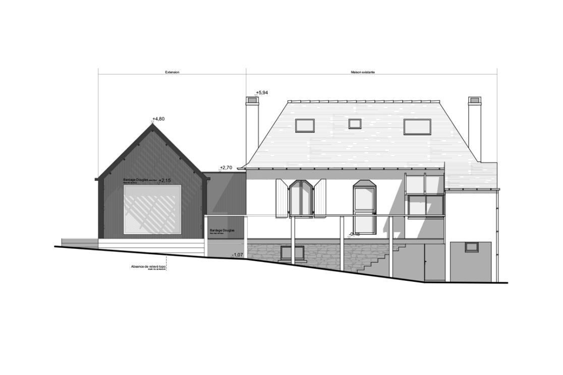 Extension maison morlaix