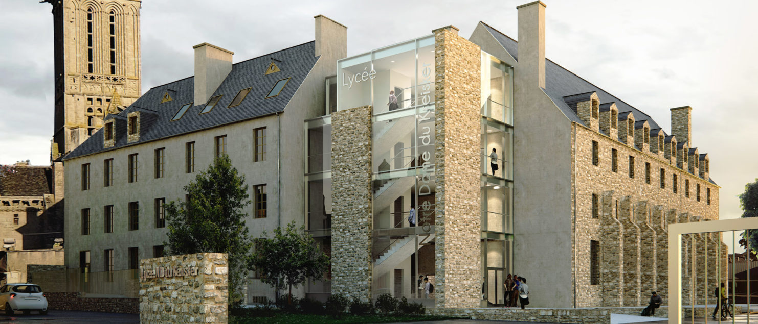 Restructuration aile nord lycée kreisker st pol